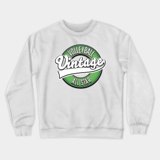 Volleyball vintage All Star logo Crewneck Sweatshirt